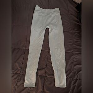 PINK Victoria's Secret White Seamless Leggings